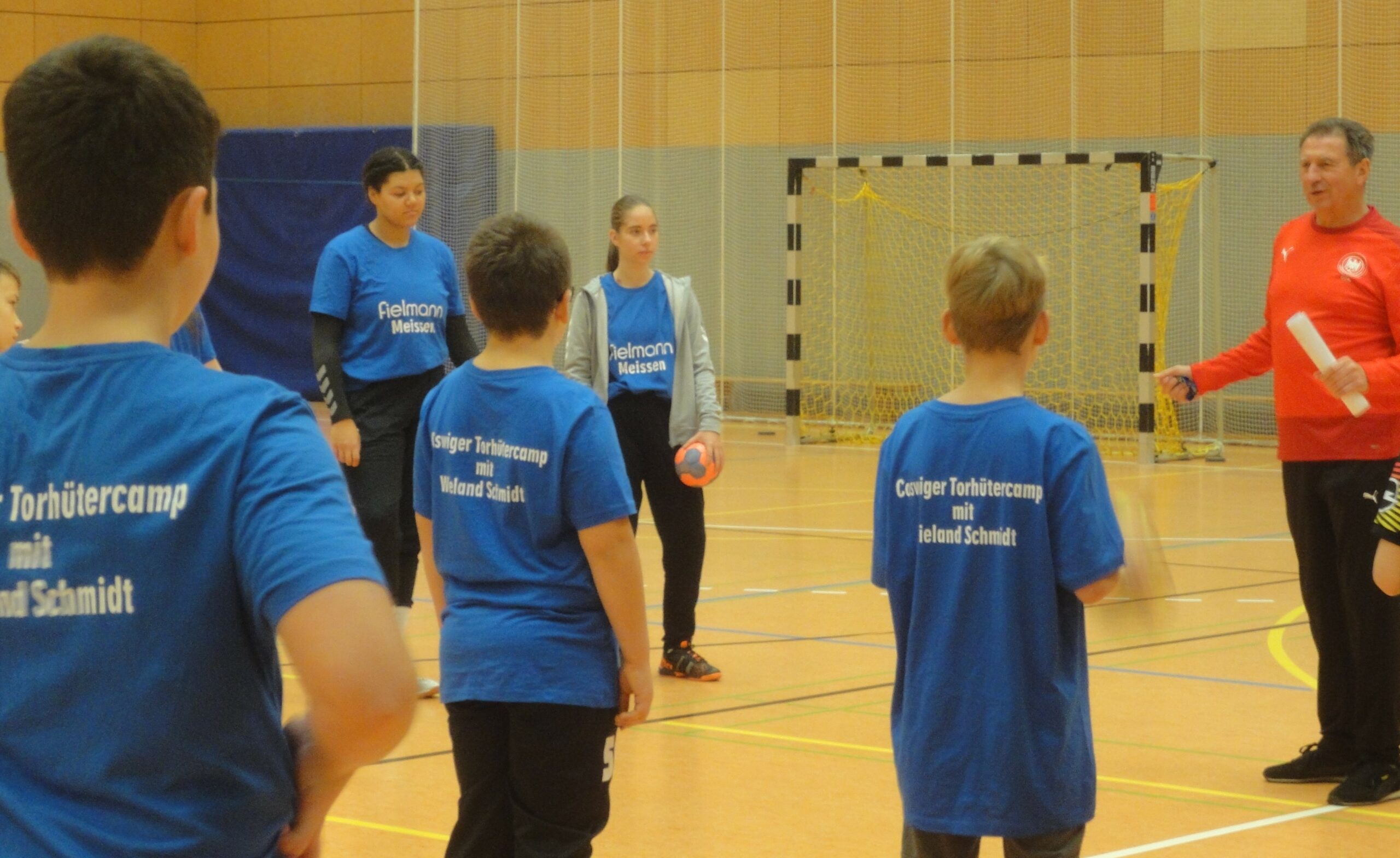 10. Coswiger Fielmann-Handballtorhütercamp mit Wieland Schmidt