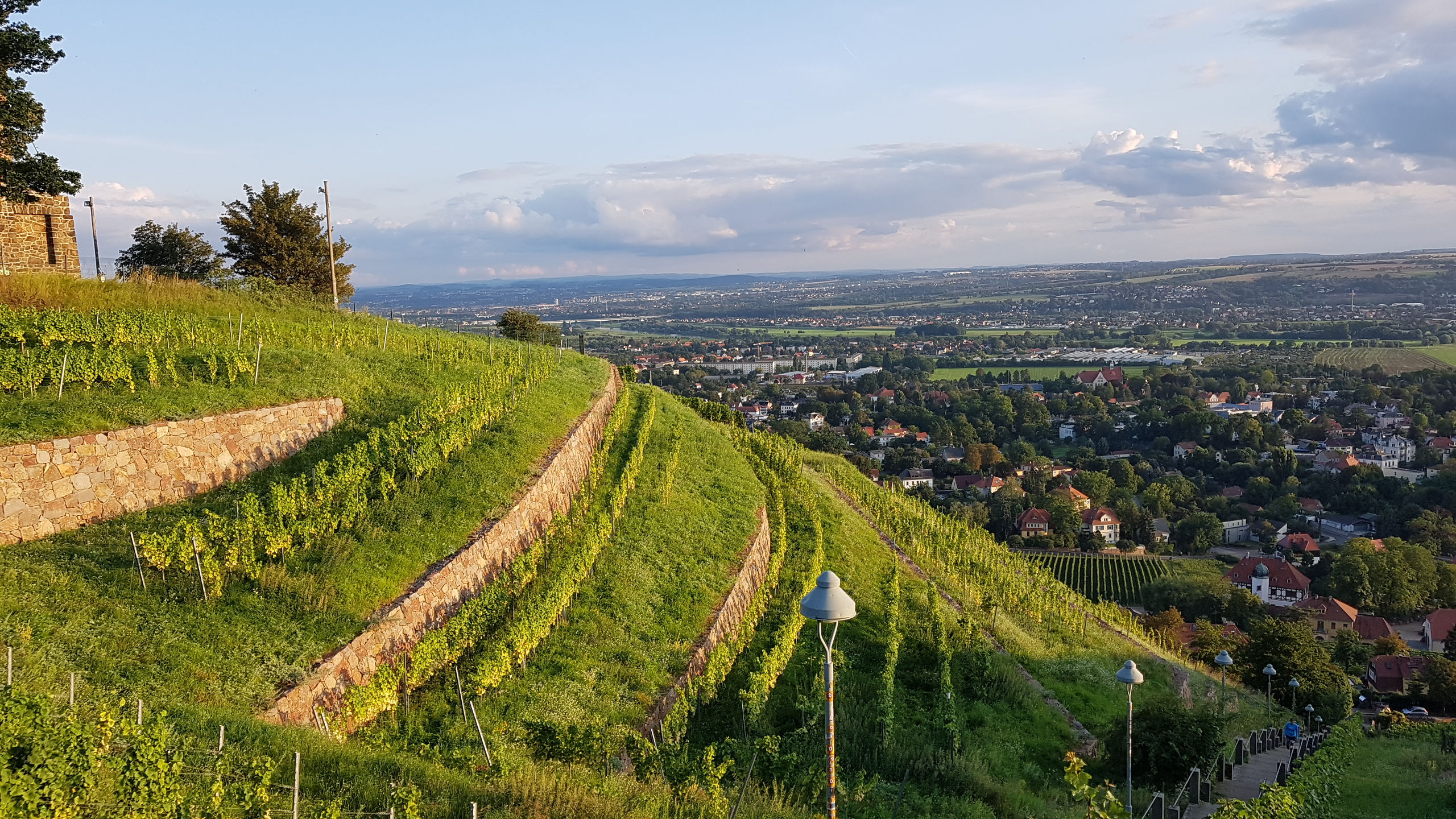 Spitzhaustreppenlauf