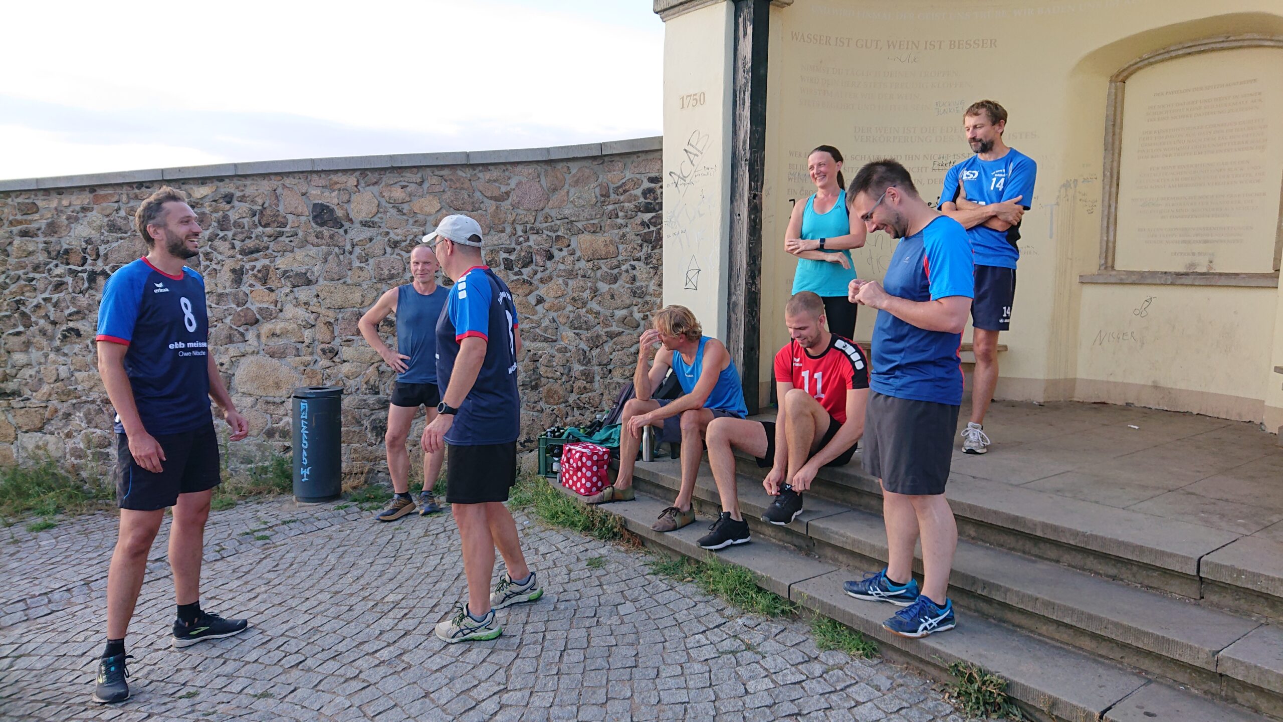 66 Runden auf den Spitzhaustreppen