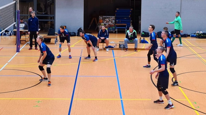 Erste Punkte für unsere Volleyballer