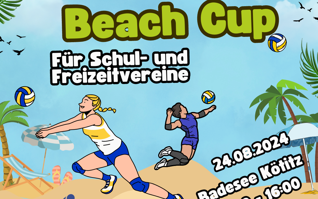 Beachturnier im Bad in Kötitz am 24.08.2024